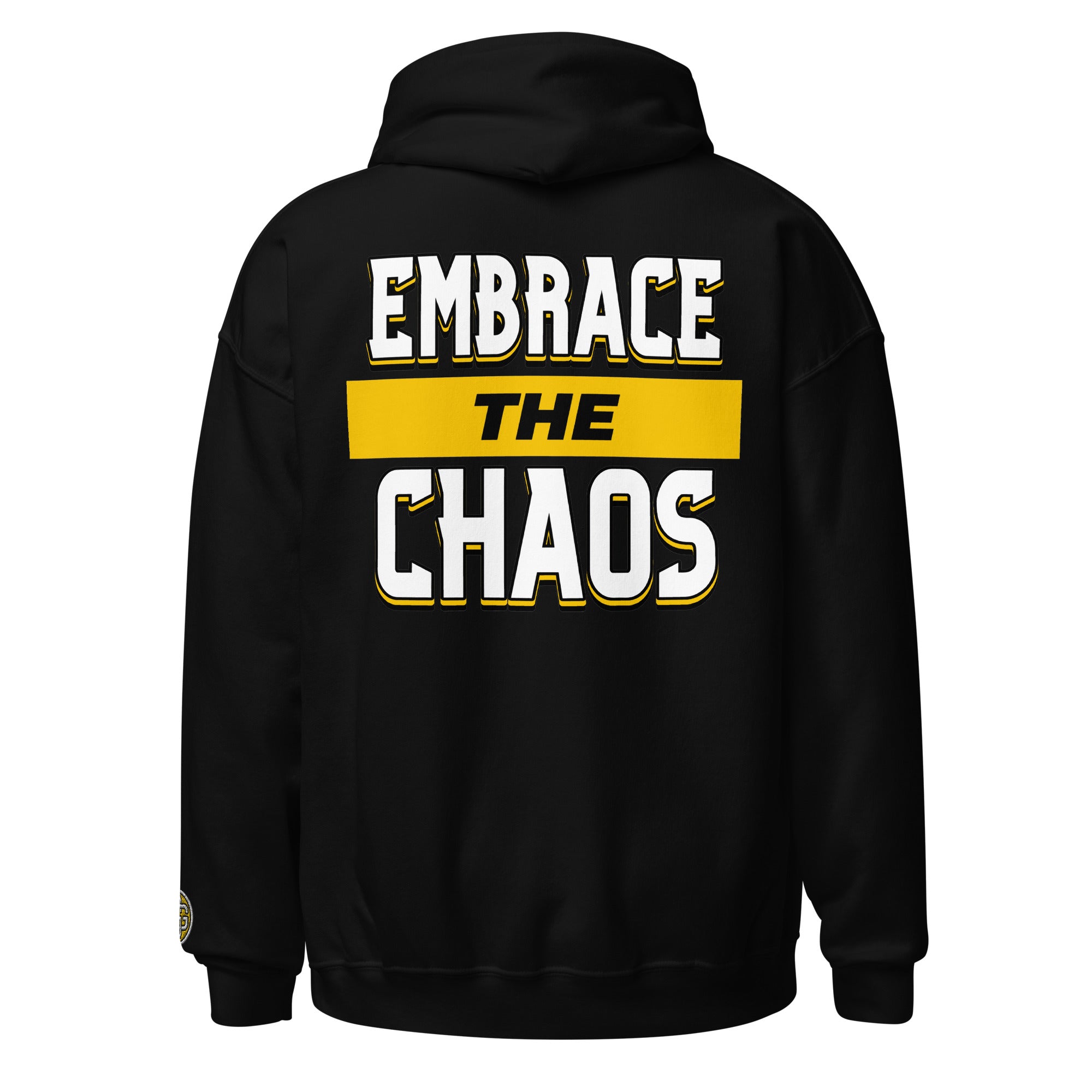 Embrace the Chaos Embroidered/DTG Unisex Hoodie