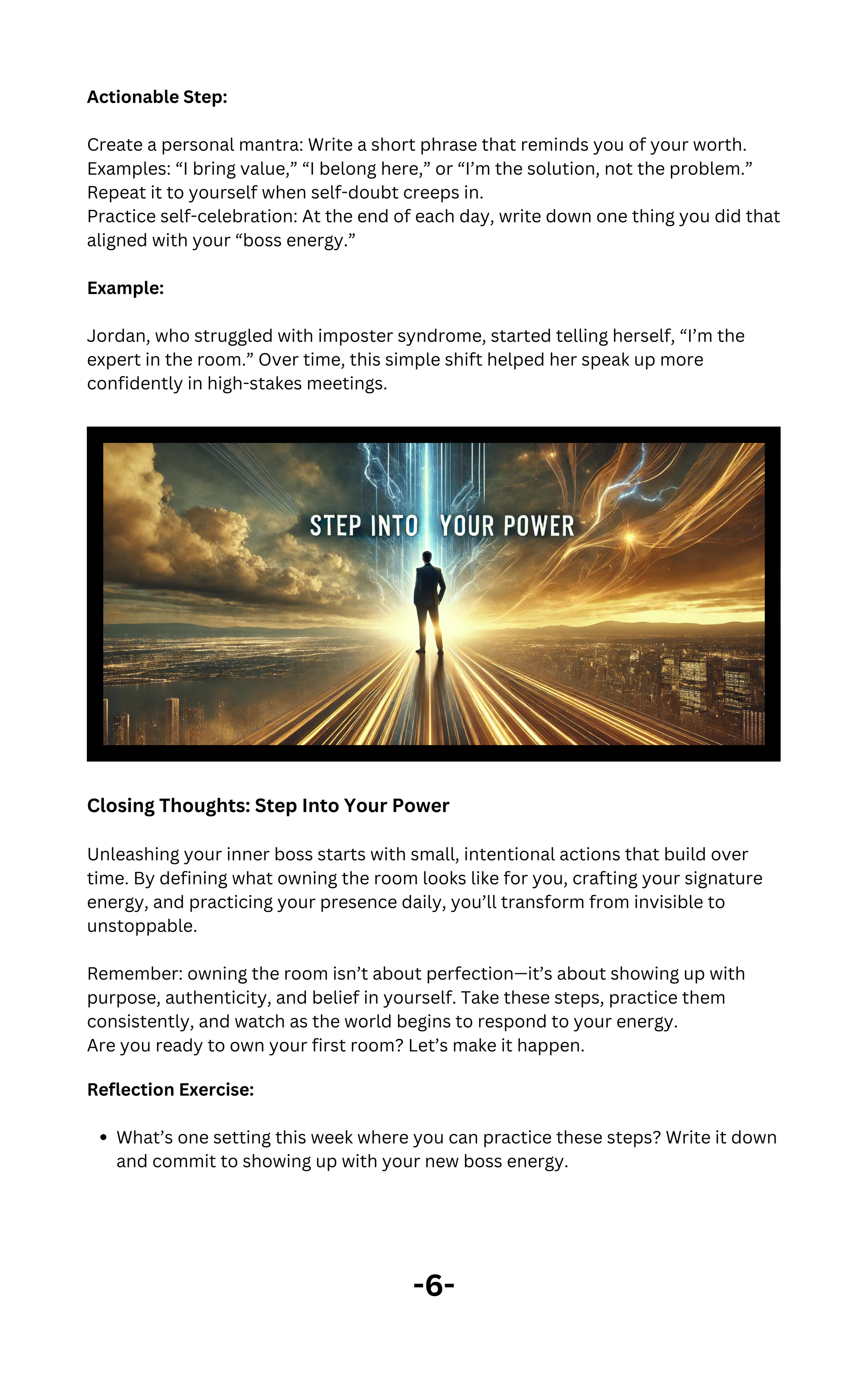 Boss Energy: From Invisible to Unstoppable