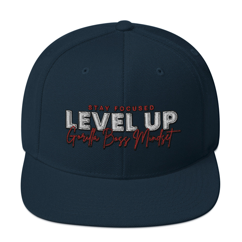 Level Up Snapback Hat (Color options available)