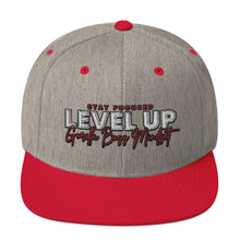 Load image into Gallery viewer, Level Up Snapback Hat (Color options available)
