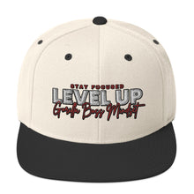 Load image into Gallery viewer, Level Up Snapback Hat (Color options available)
