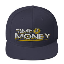 Load image into Gallery viewer, Time is Money Snapback Hat (Color options available)
