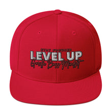 Load image into Gallery viewer, Level Up Snapback Hat (Color options available)
