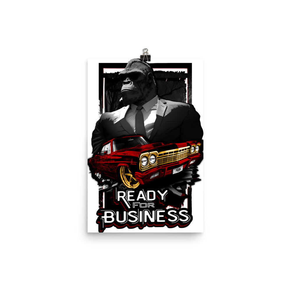 Ready For Business Poster