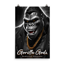 Load image into Gallery viewer, &quot;Gorilla Smile&quot; Poster
