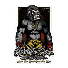 Load image into Gallery viewer, Gorilla Godz Bubble-free stickers (3 Sizes)
