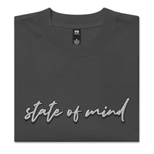 Load image into Gallery viewer, &quot;State of Mind&quot; Oversized Embroidered faded T-shirt (Color options available)
