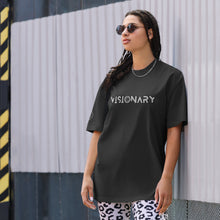 Load image into Gallery viewer, &quot;Visionary&quot; Oversized faded Embroidered T-shirt (Color options available)
