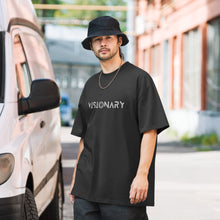 Load image into Gallery viewer, &quot;Visionary&quot; Oversized faded Embroidered T-shirt (Color options available)
