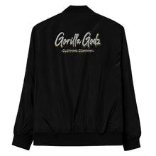Load image into Gallery viewer, Gorilla Godz Premium bomber jacket (Color options available)
