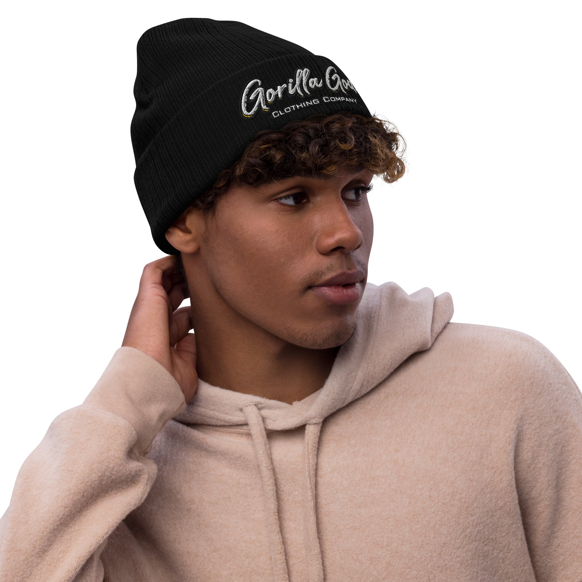 Gorilla Godz Ribbed knit beanie (Color options available)