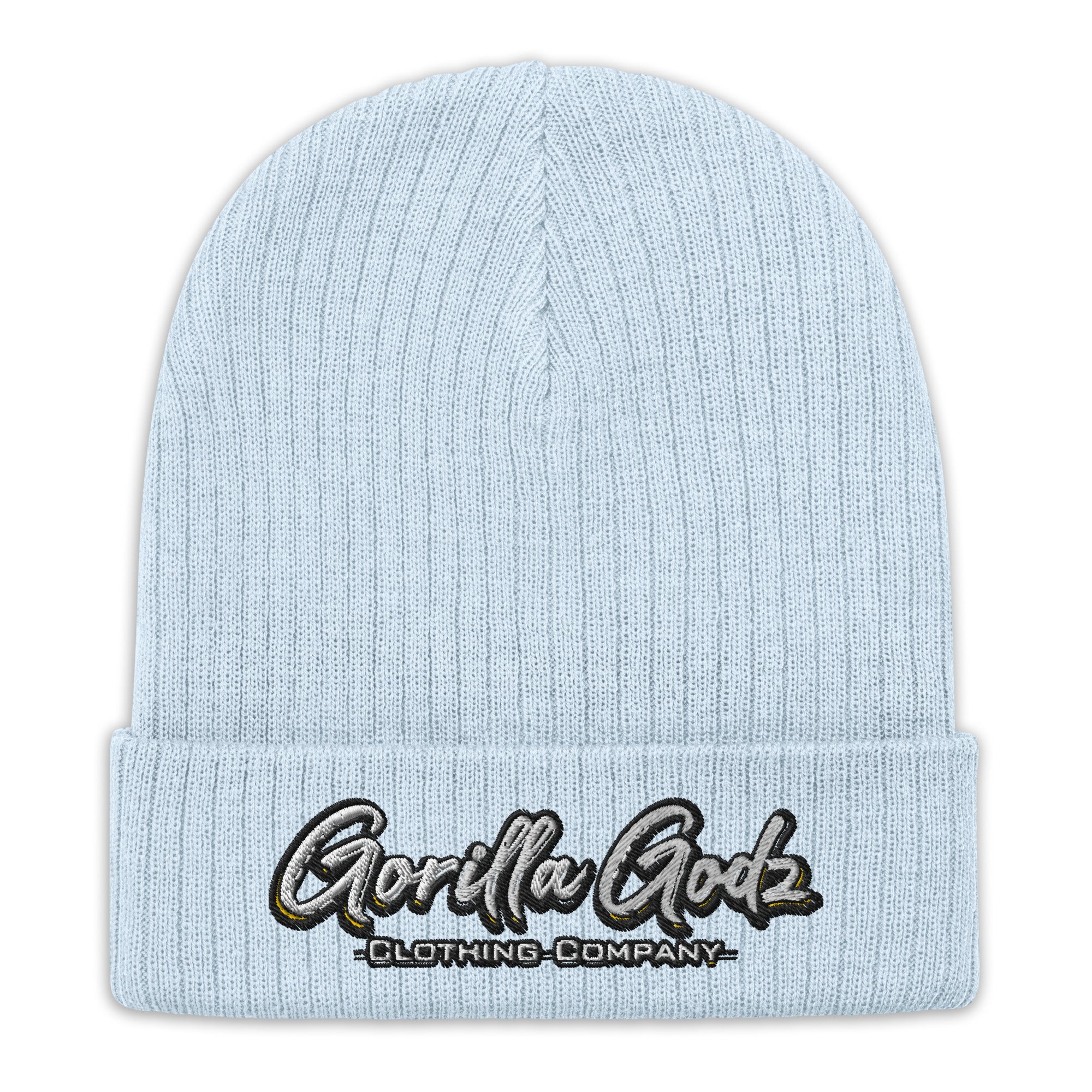 Gorilla Godz Ribbed knit beanie (Color options available)