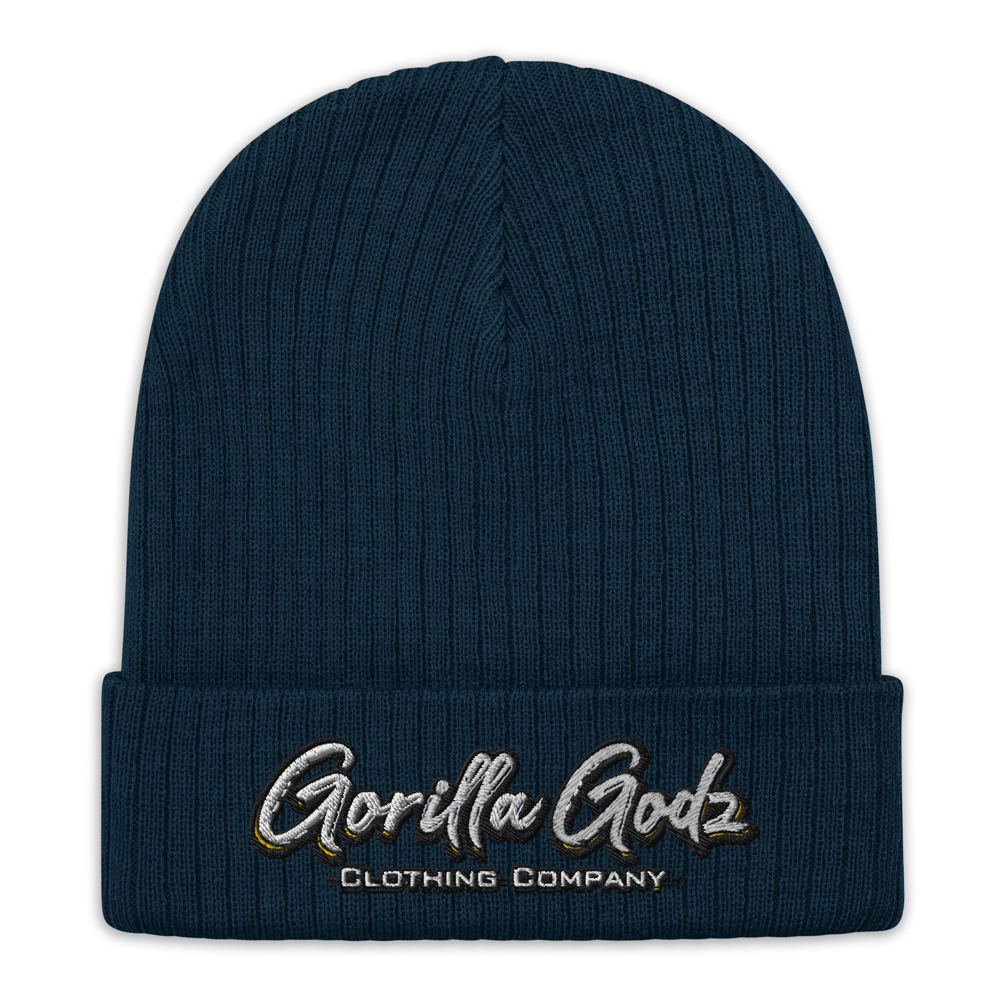 Gorilla Godz Ribbed knit beanie (Color options available)