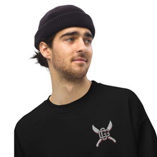 Load image into Gallery viewer, &quot;Machete Minimalist&quot; Embroidered Unisex Sweatshirt (Color options available)
