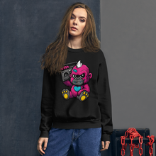 Load image into Gallery viewer, Play Hard. Laugh Louder. Ladies Sweatshirt

