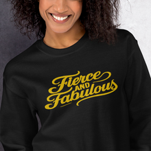 Load image into Gallery viewer, Fierce. Fabulous. Untamed. Sweatshirt
