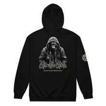 Load image into Gallery viewer, Gorilla Godz Back Crest Unisex heavy blend zip hoodie (Color options available)
