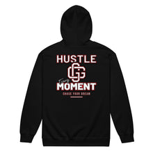 Load image into Gallery viewer, &quot;Hustle Every Moment&quot; Unisex heavy blend zip hoodie (Color options available)
