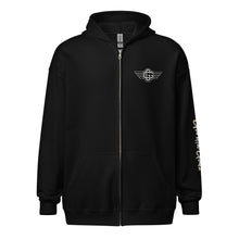 Load image into Gallery viewer, Double G Unisex heavy blend zip hoodie (Color options available)
