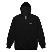 Load image into Gallery viewer, Gold Wings Unisex heavy blend zip hoodie (Color options available)
