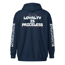 Load image into Gallery viewer, &quot;Loyalty is Priceless&quot; Unisex heavy blend zip hoodie (Color options available)
