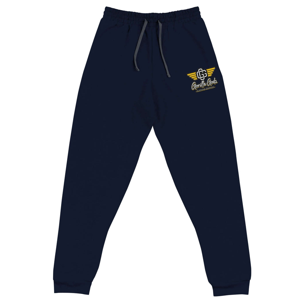 Gorilla Godz Gold Emblem Unisex Joggers (Available in multiple colors)