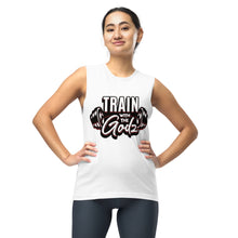 Load image into Gallery viewer, &quot;Train with the Godz&quot; Sleeveless Shirt
