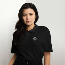 Load image into Gallery viewer, Monogram Unisex pique polo shirt (Color options available)
