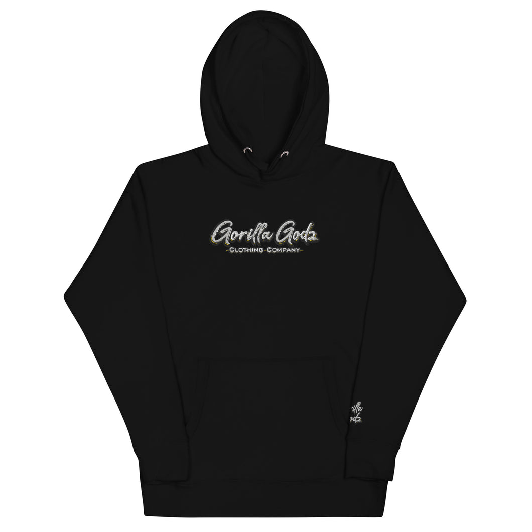 Gorilla Godz Unisex Embroidered/DTG Hoodie (Color options available)