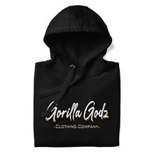 Load image into Gallery viewer, Gorilla Godz Back graphic DTG Unisex Hoodie (Color options available)
