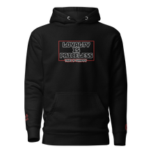 Load image into Gallery viewer, &quot;Loyalty is Priceless&quot; Embroidered Unisex Hoodie (Color options available)
