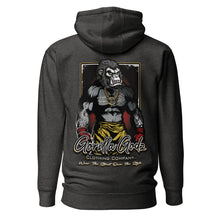 Load image into Gallery viewer, Gorilla Godz Back graphic DTG Unisex Hoodie (Color options available)

