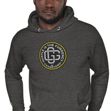 Load image into Gallery viewer, &quot;Hustle is Currency&quot; Embroidered Unisex Hoodie (Color options available)
