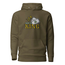 Load image into Gallery viewer, &quot;Cash is King&quot; Embroidered Unisex Hoodie (Color options available)
