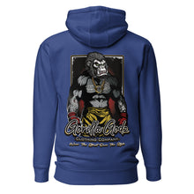 Load image into Gallery viewer, Gorilla Godz Back graphic DTG Unisex Hoodie (Color options available)
