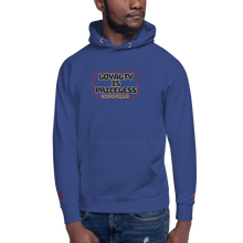 Load image into Gallery viewer, &quot;Loyalty is Priceless&quot; Embroidered Unisex Hoodie (Color options available)
