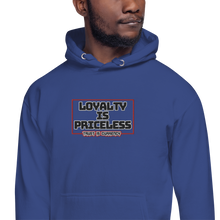 Load image into Gallery viewer, &quot;Loyalty is Priceless&quot; Embroidered Unisex Hoodie (Color options available)
