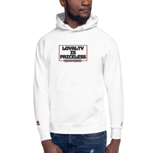 Load image into Gallery viewer, &quot;Loyalty is Priceless&quot; Embroidered Unisex Hoodie (Color options available)
