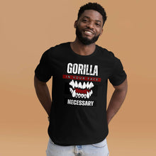Load image into Gallery viewer, &quot;Gorilla in Your Face&quot; unisex T-shirt (Color options available)
