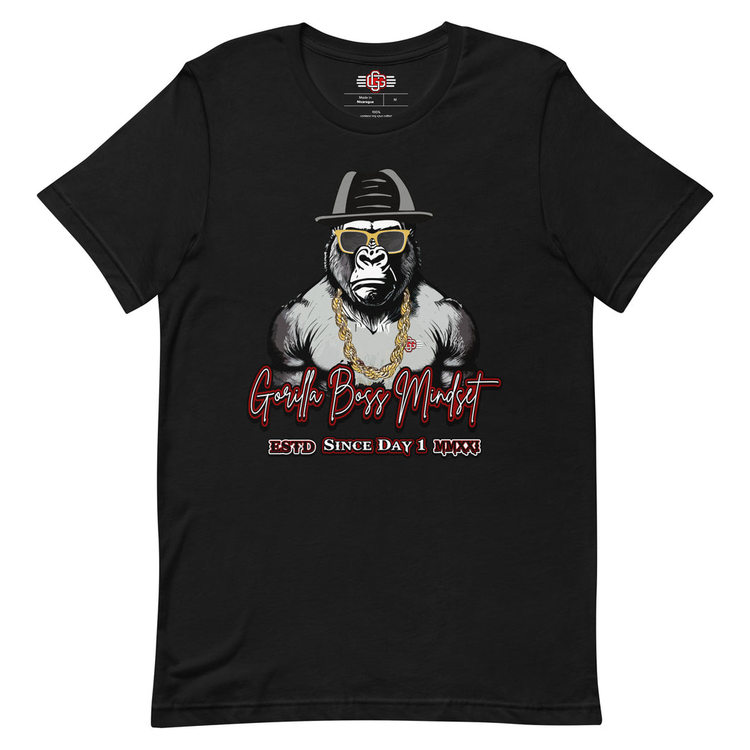Gorilla Boss Mindset V2 Unisex T-shirt