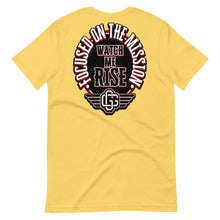 Load image into Gallery viewer, &quot;Watch me Rise&quot; Unisex Gym T-shirt (Color options available)
