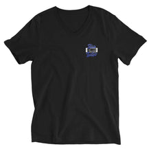 Load image into Gallery viewer, Blue Collar Baller Unisex Short Sleeve V-Neck T-Shirt (Color options available)
