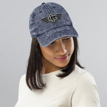 Load image into Gallery viewer, Gorilla Godz Logo Vintage Cotton Twill Denim Cap (Color options available)
