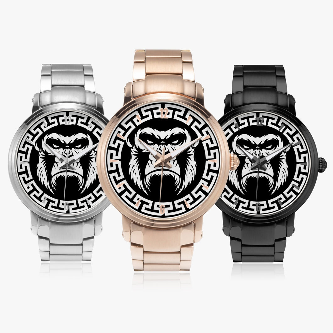 Gorilla Monogram V2 Steel Strap Automatic Watch