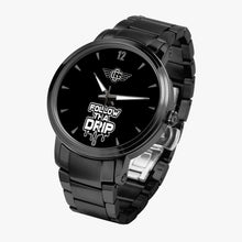 Load image into Gallery viewer, Follow Tha Drip New Steel Strap Automatic Watch
