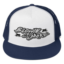 Load image into Gallery viewer, Blowin Smoke Trucker Cap (Color Options available) - Ganja Gorillaz

