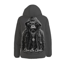 Load image into Gallery viewer, Gorilla Godz Graphic Back Unisex Down Jacket
