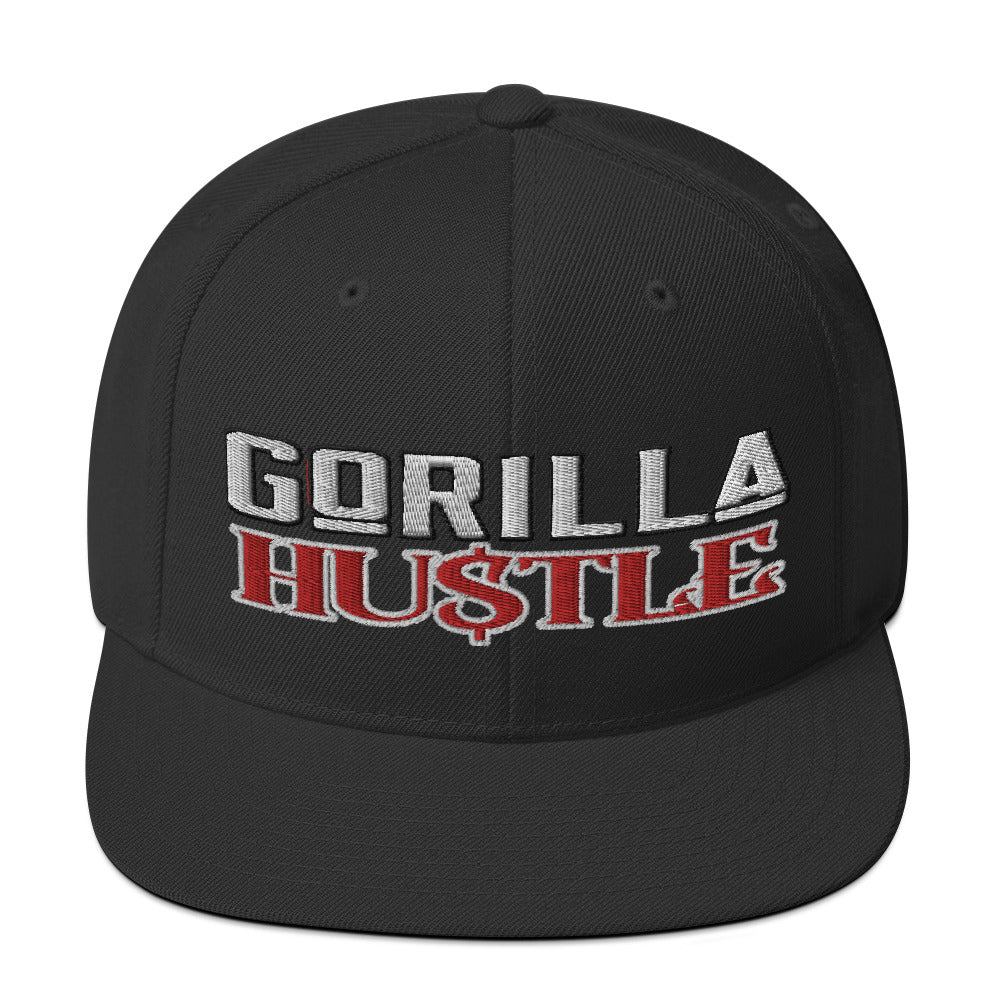 Gorilla Hu$tle Snapback Hat - Ganja Gorillaz