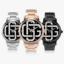 Load image into Gallery viewer, Monogram Steel Strap Automatic Watch
