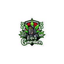 Load image into Gallery viewer, Lifes Garden 420 Official Slap Sticker - Ganja Gorillaz
